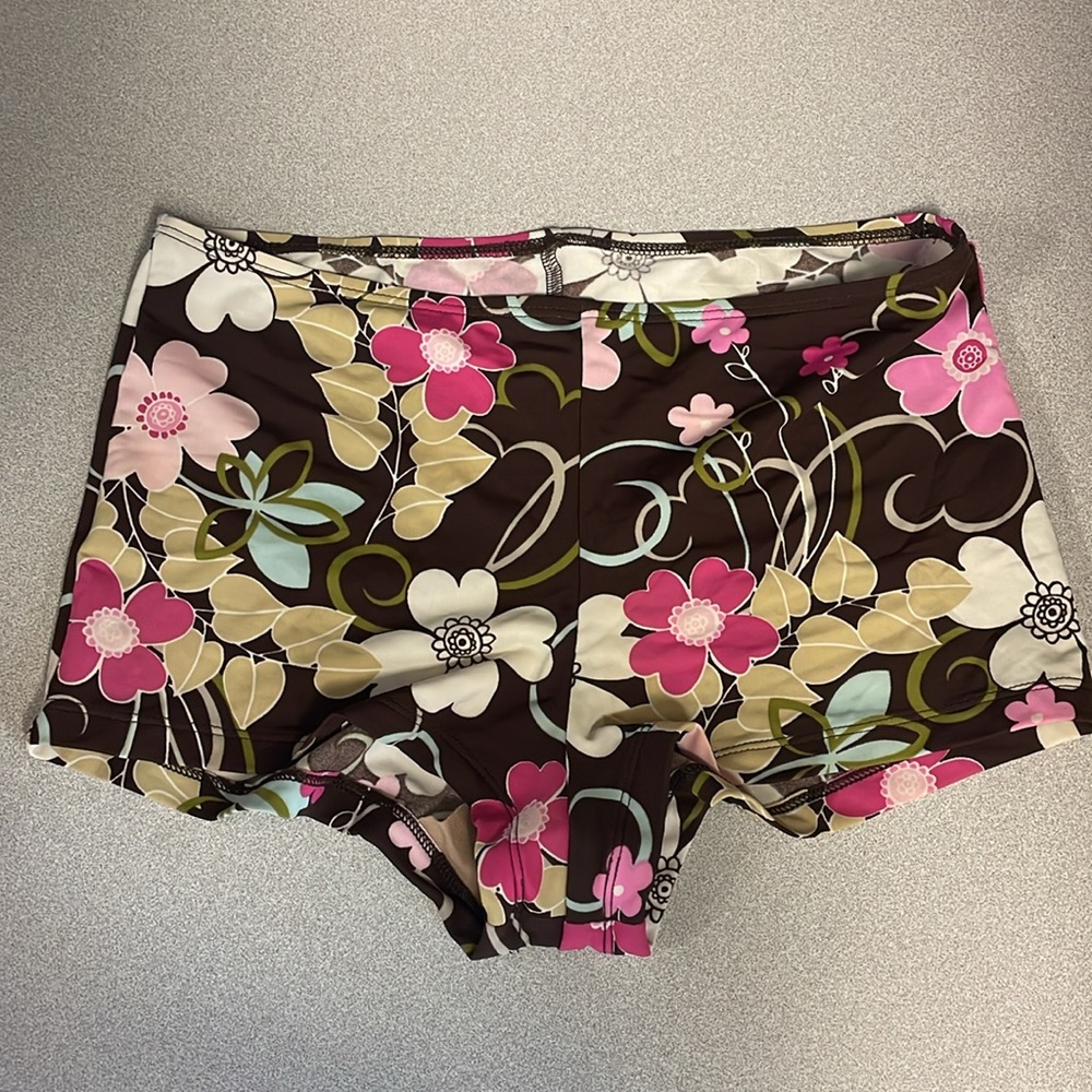 Tankini and boyshort swim set - Picture 7 of 10